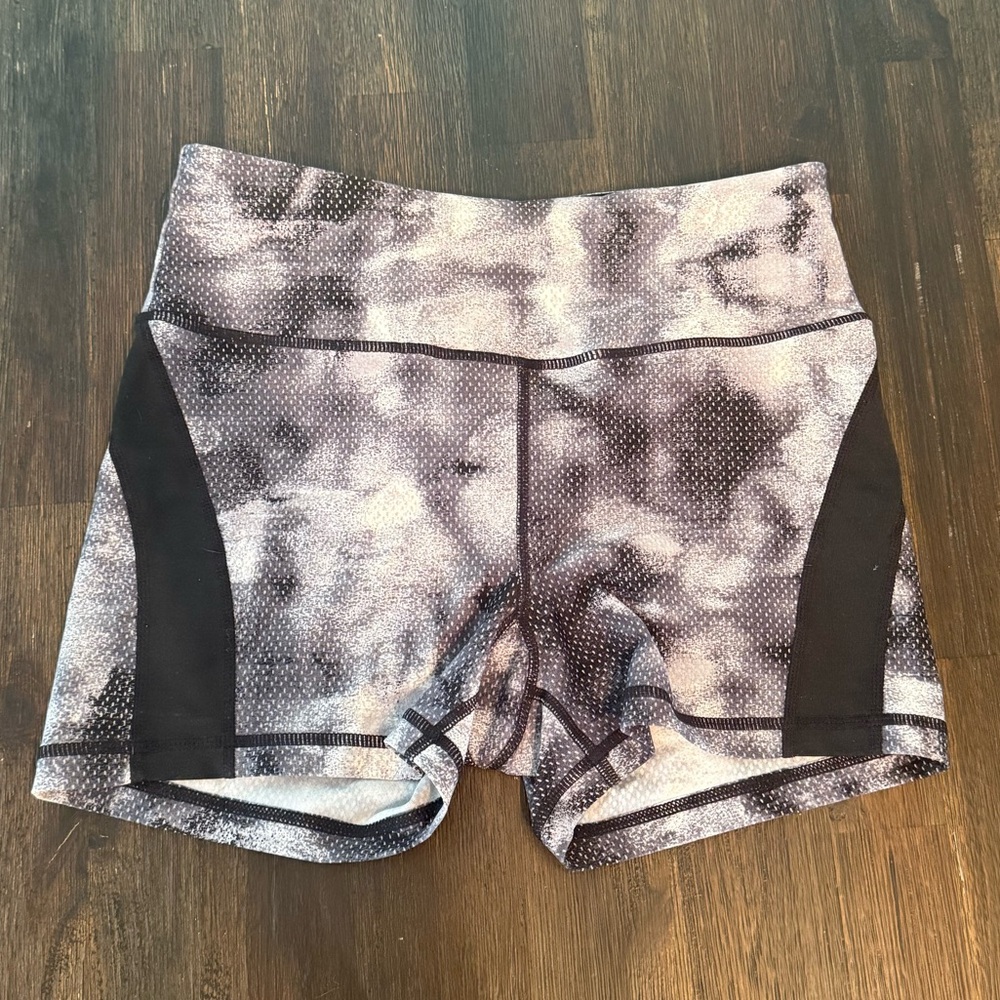 Calvin Klein Black and Gray Athletic Shorts